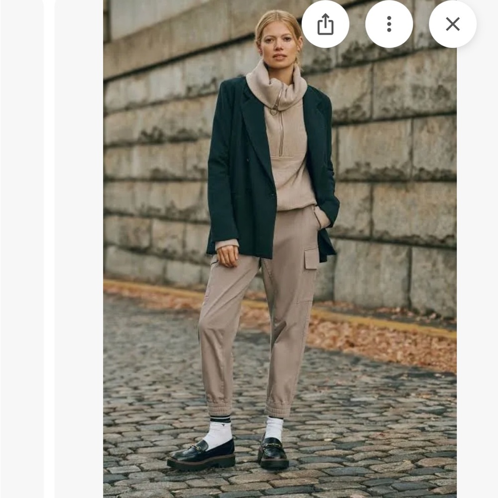 Varley Savona Cargo Pant in Satellite Comfy Fit XS